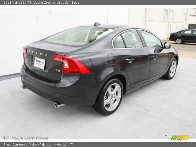 Saville Grey Metallic / Soft Beige 2013 Volvo S60 T5