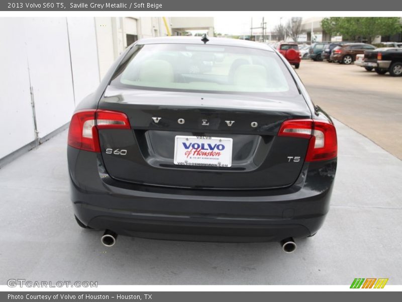 Saville Grey Metallic / Soft Beige 2013 Volvo S60 T5