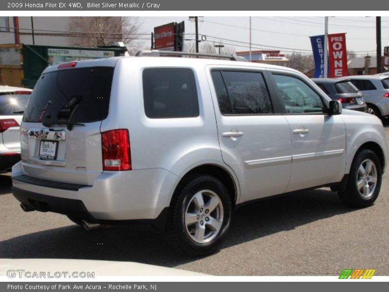 Billet Silver Metallic / Gray 2009 Honda Pilot EX 4WD