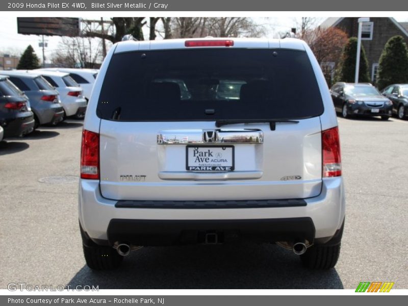 Billet Silver Metallic / Gray 2009 Honda Pilot EX 4WD