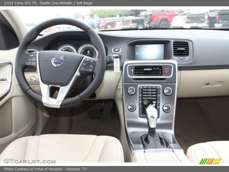 Saville Grey Metallic / Soft Beige 2013 Volvo S60 T5