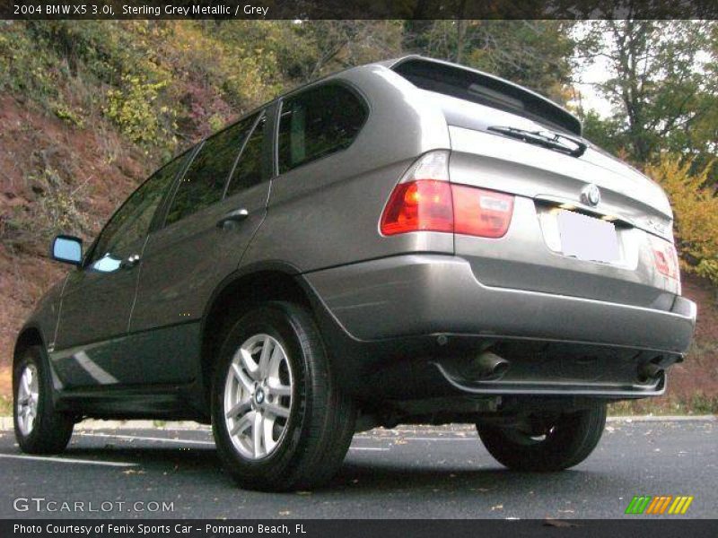 Sterling Grey Metallic / Grey 2004 BMW X5 3.0i