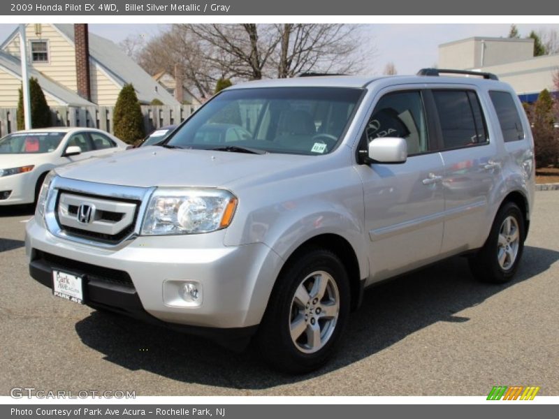 Billet Silver Metallic / Gray 2009 Honda Pilot EX 4WD