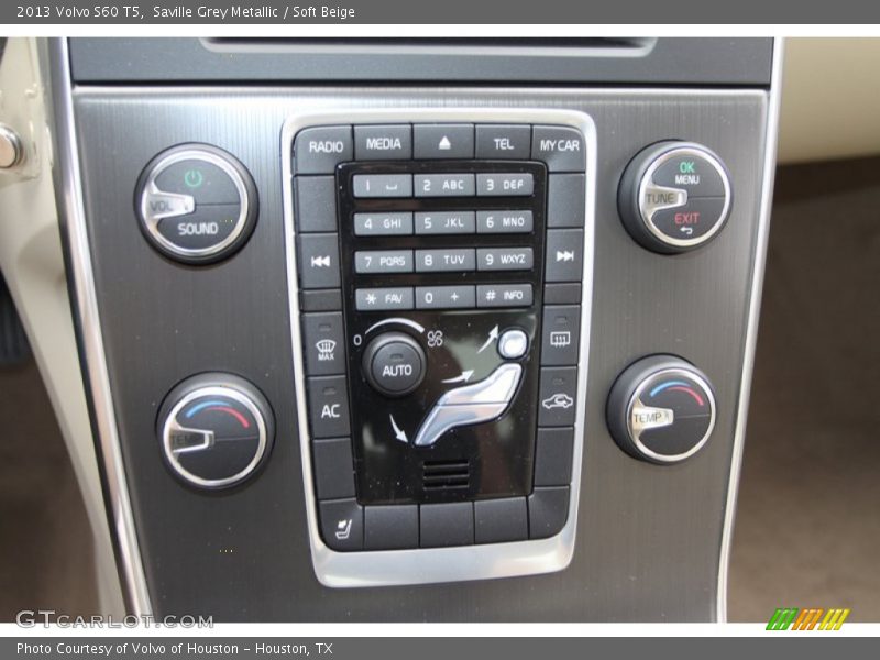 Saville Grey Metallic / Soft Beige 2013 Volvo S60 T5
