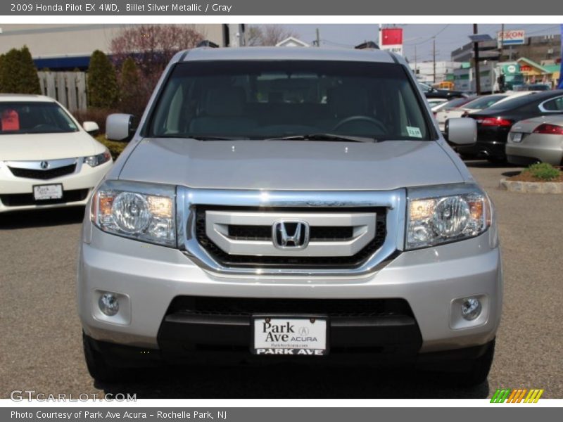 Billet Silver Metallic / Gray 2009 Honda Pilot EX 4WD