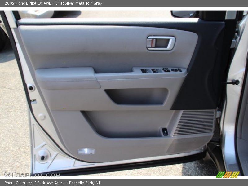 Billet Silver Metallic / Gray 2009 Honda Pilot EX 4WD