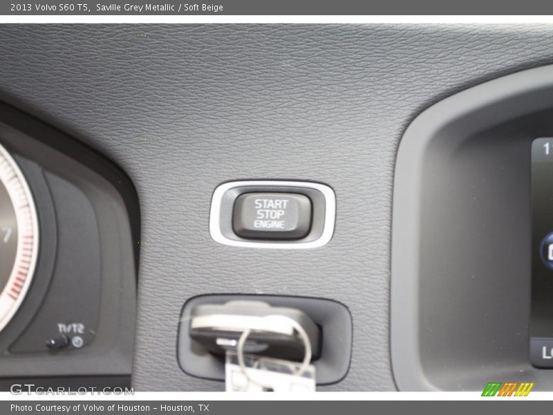 Saville Grey Metallic / Soft Beige 2013 Volvo S60 T5