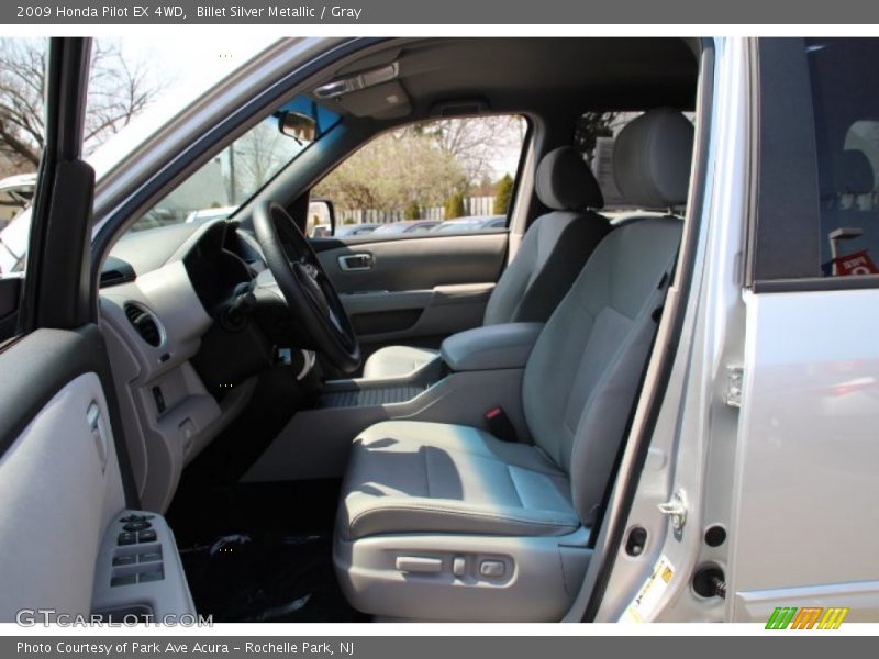 Billet Silver Metallic / Gray 2009 Honda Pilot EX 4WD