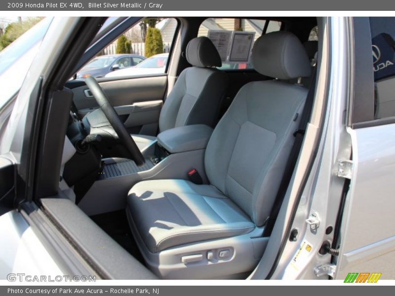 Billet Silver Metallic / Gray 2009 Honda Pilot EX 4WD