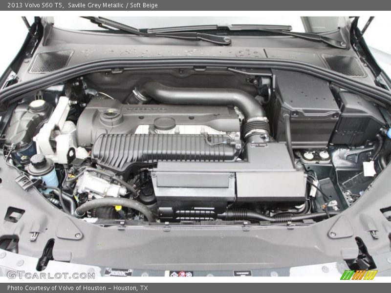 Saville Grey Metallic / Soft Beige 2013 Volvo S60 T5