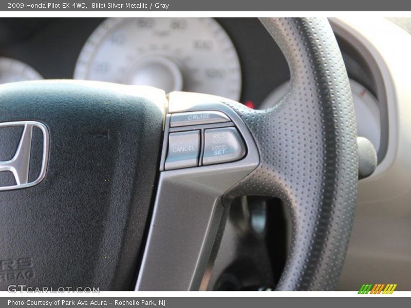 Billet Silver Metallic / Gray 2009 Honda Pilot EX 4WD