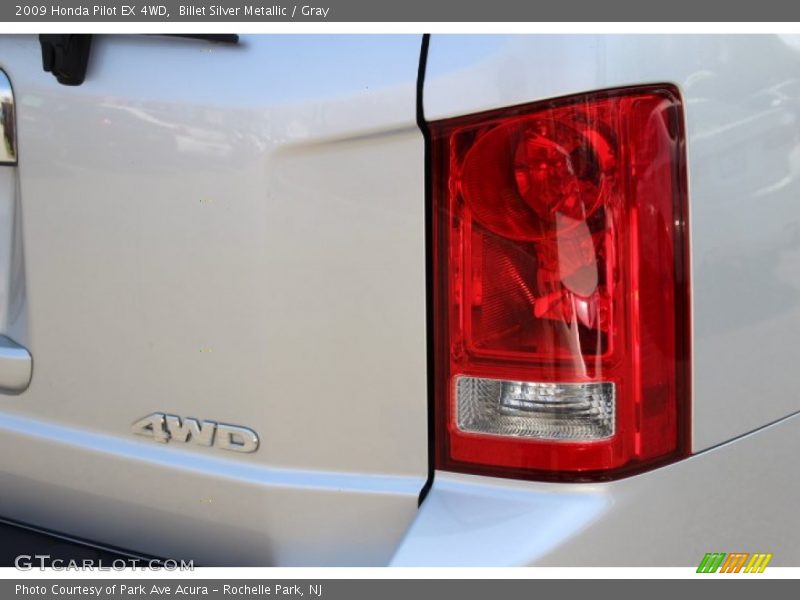 Billet Silver Metallic / Gray 2009 Honda Pilot EX 4WD