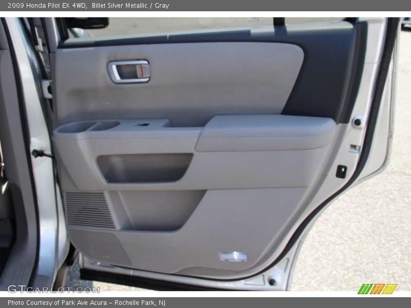 Billet Silver Metallic / Gray 2009 Honda Pilot EX 4WD