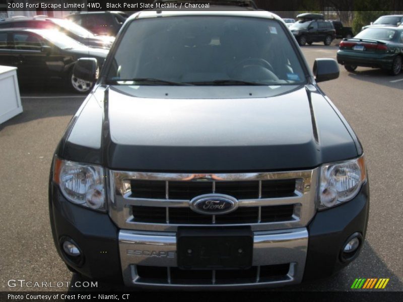 Black Pearl Slate Metallic / Charcoal 2008 Ford Escape Limited 4WD