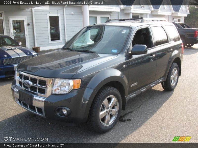 Black Pearl Slate Metallic / Charcoal 2008 Ford Escape Limited 4WD
