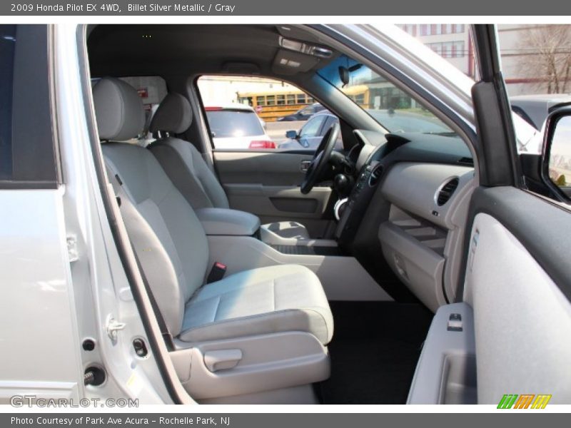 Billet Silver Metallic / Gray 2009 Honda Pilot EX 4WD