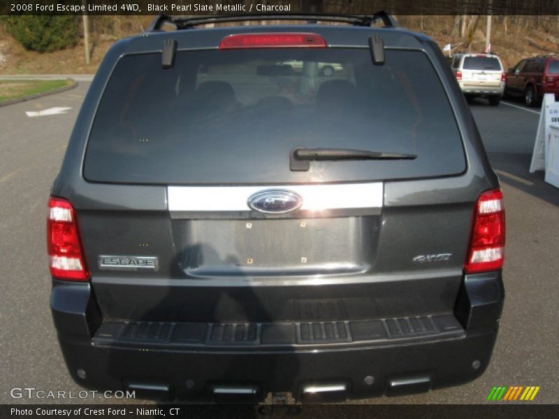 Black Pearl Slate Metallic / Charcoal 2008 Ford Escape Limited 4WD