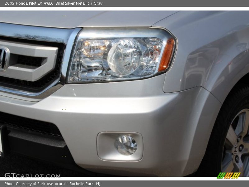 Billet Silver Metallic / Gray 2009 Honda Pilot EX 4WD