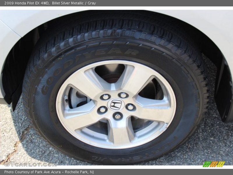 Billet Silver Metallic / Gray 2009 Honda Pilot EX 4WD