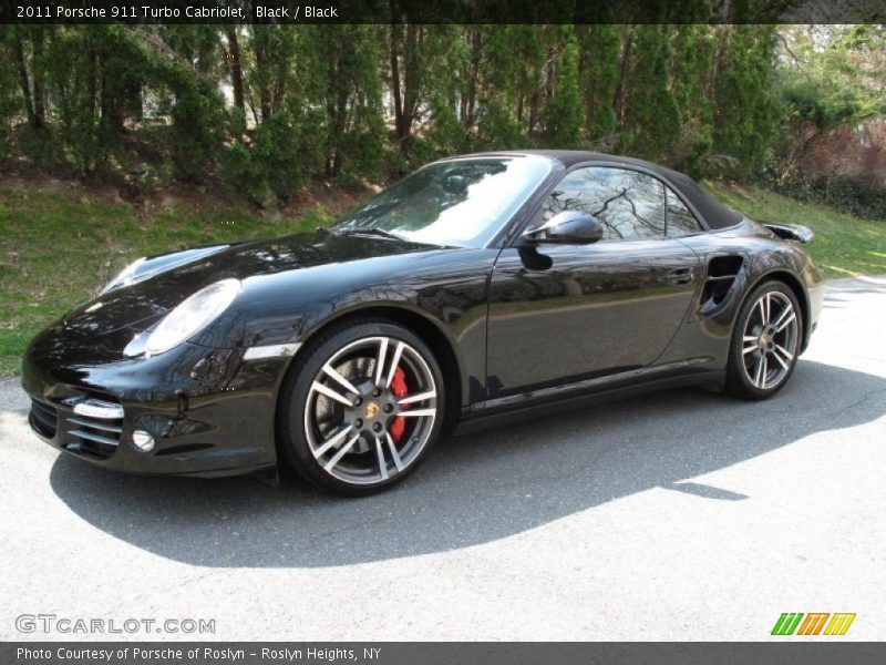 Front 3/4 View of 2011 911 Turbo Cabriolet