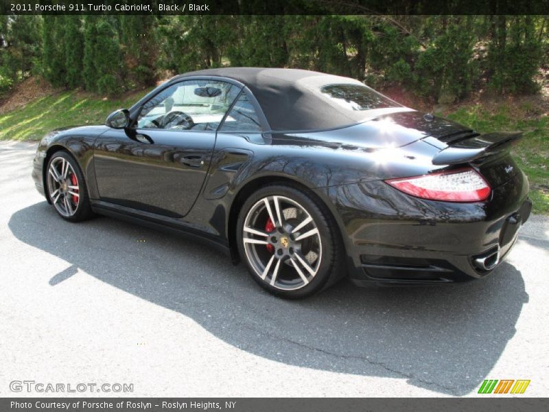  2011 911 Turbo Cabriolet Black