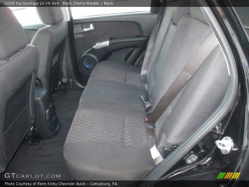 Black Cherry Metallic / Black 2008 Kia Sportage LX V6 4x4