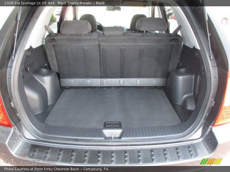 Black Cherry Metallic / Black 2008 Kia Sportage LX V6 4x4