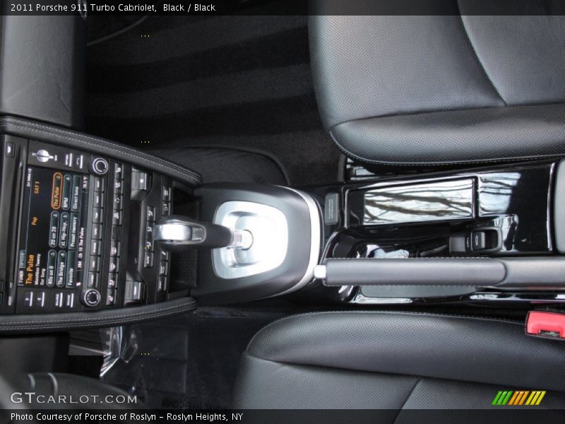 Black / Black 2011 Porsche 911 Turbo Cabriolet