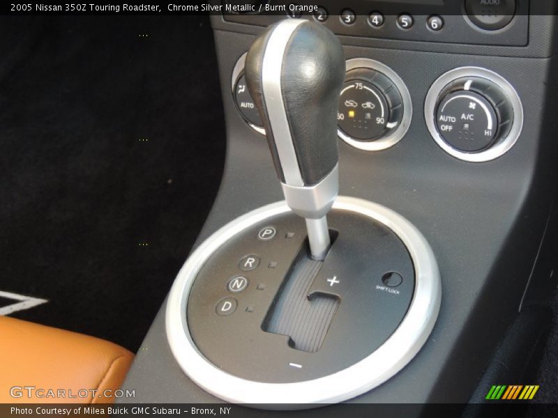 Chrome Silver Metallic / Burnt Orange 2005 Nissan 350Z Touring Roadster