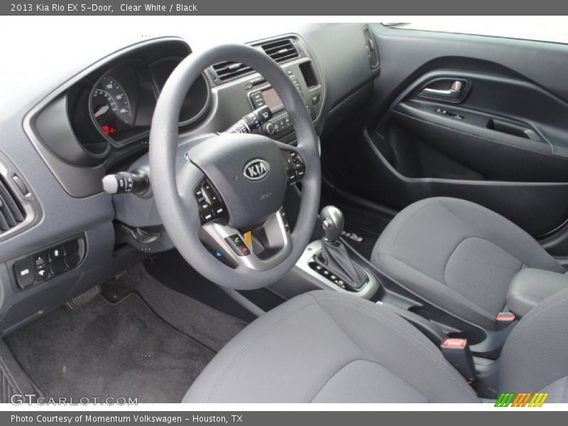 Black Interior - 2013 Rio EX 5-Door 