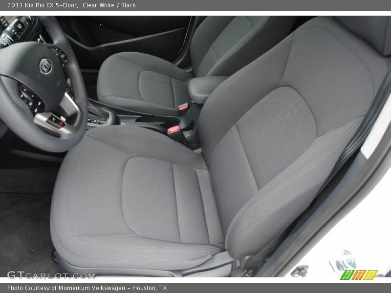  2013 Rio EX 5-Door Black Interior