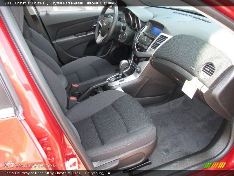 Crystal Red Metallic Tintcoat / Jet Black 2013 Chevrolet Cruze LT