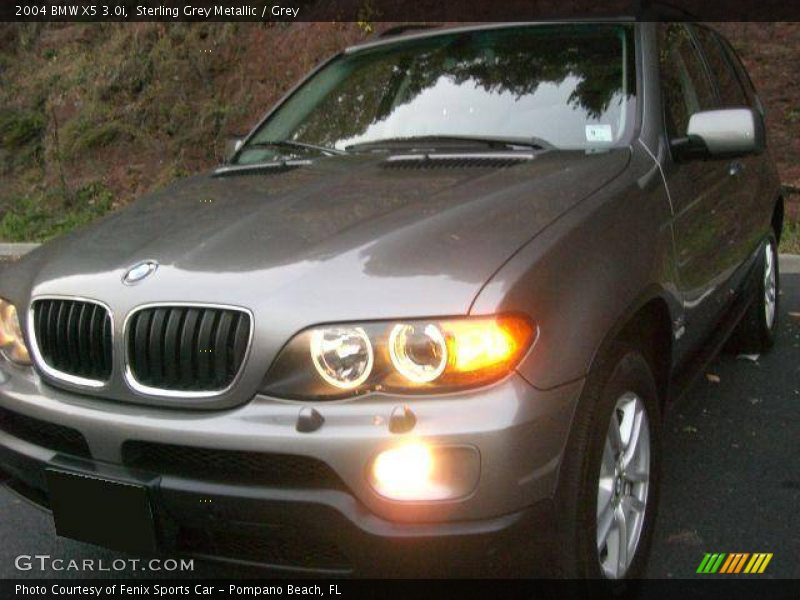 Sterling Grey Metallic / Grey 2004 BMW X5 3.0i