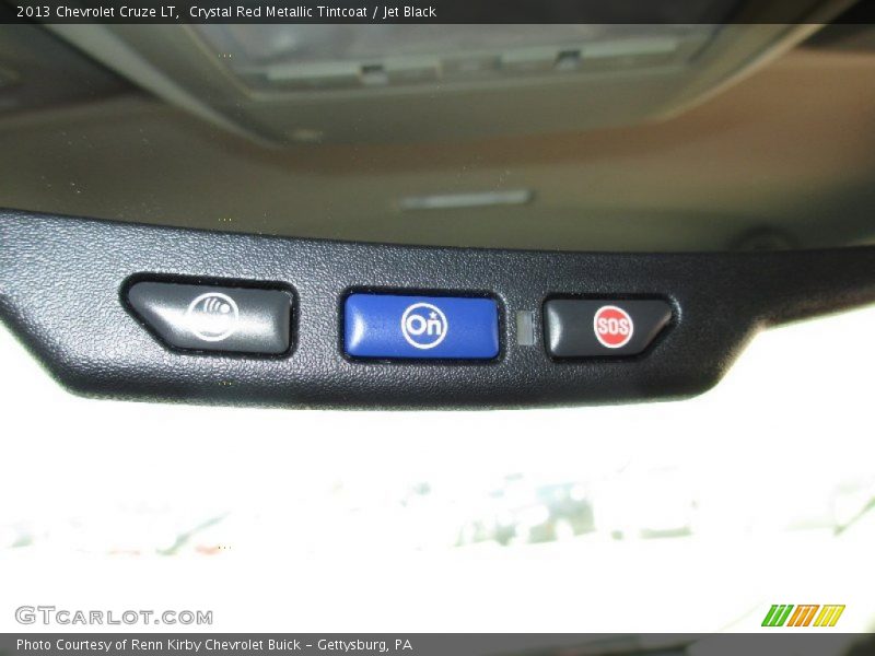 Crystal Red Metallic Tintcoat / Jet Black 2013 Chevrolet Cruze LT