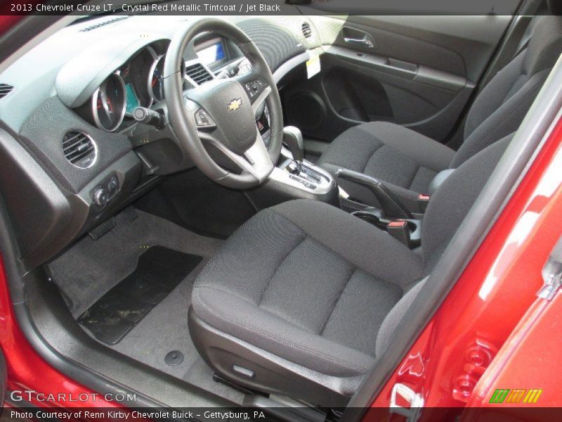 Crystal Red Metallic Tintcoat / Jet Black 2013 Chevrolet Cruze LT