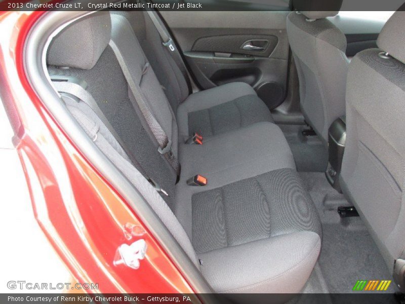 Crystal Red Metallic Tintcoat / Jet Black 2013 Chevrolet Cruze LT