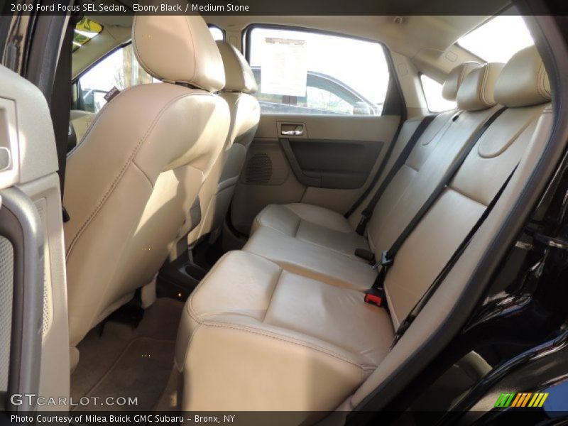 Rear Seat of 2009 Focus SEL Sedan