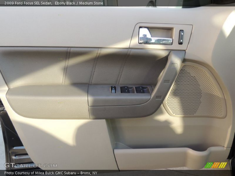Ebony Black / Medium Stone 2009 Ford Focus SEL Sedan