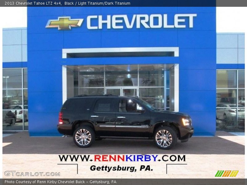 Black / Light Titanium/Dark Titanium 2013 Chevrolet Tahoe LTZ 4x4