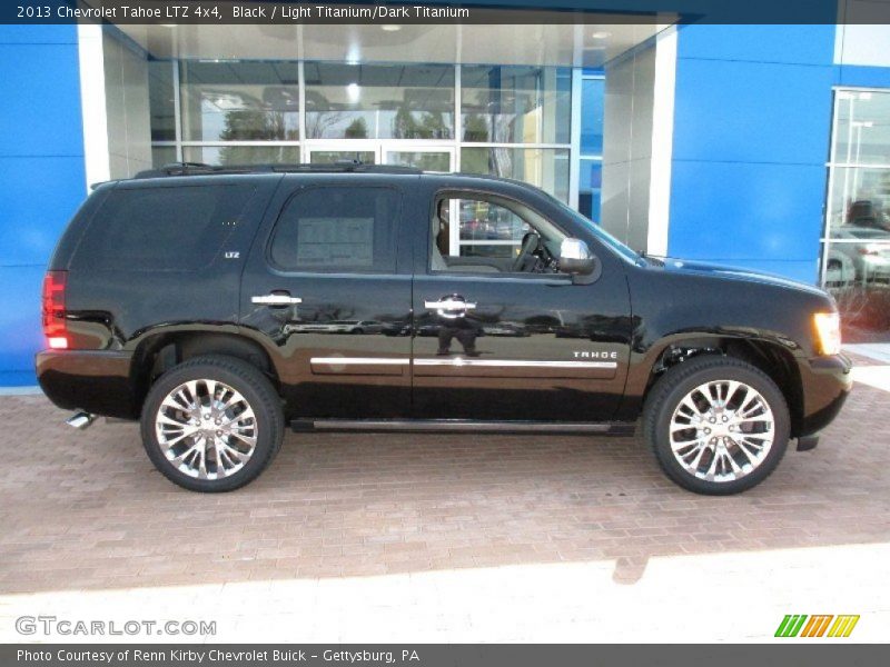 Black / Light Titanium/Dark Titanium 2013 Chevrolet Tahoe LTZ 4x4
