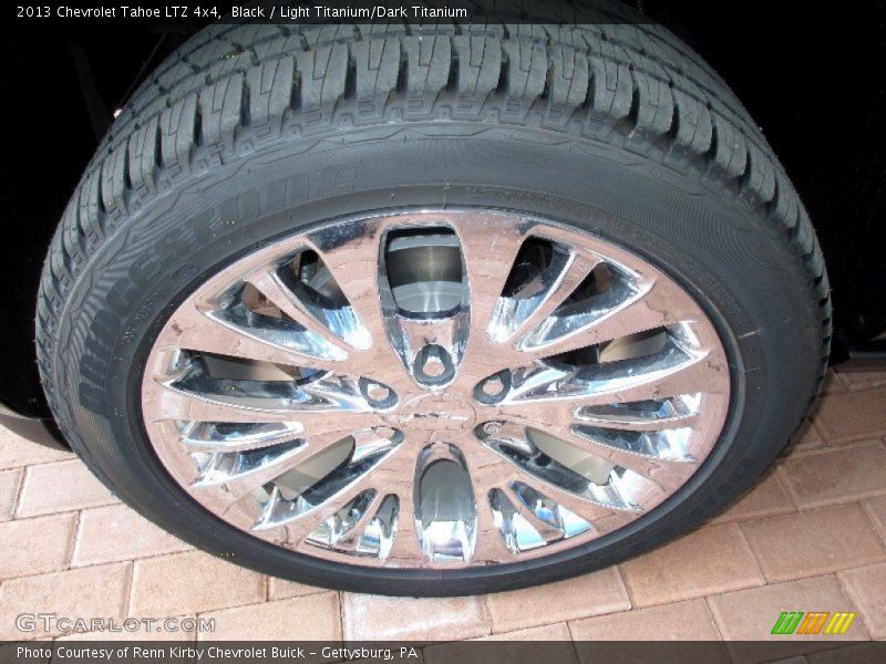 Black / Light Titanium/Dark Titanium 2013 Chevrolet Tahoe LTZ 4x4