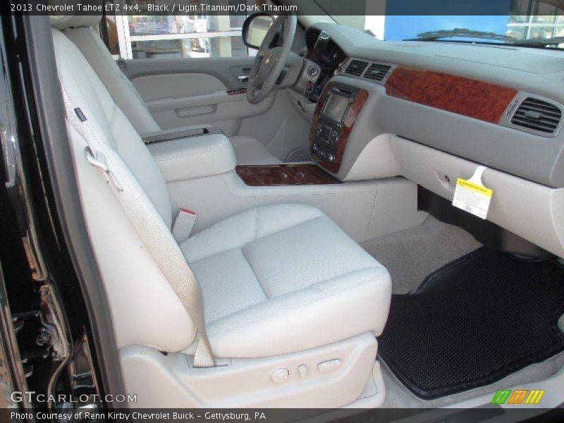 Black / Light Titanium/Dark Titanium 2013 Chevrolet Tahoe LTZ 4x4