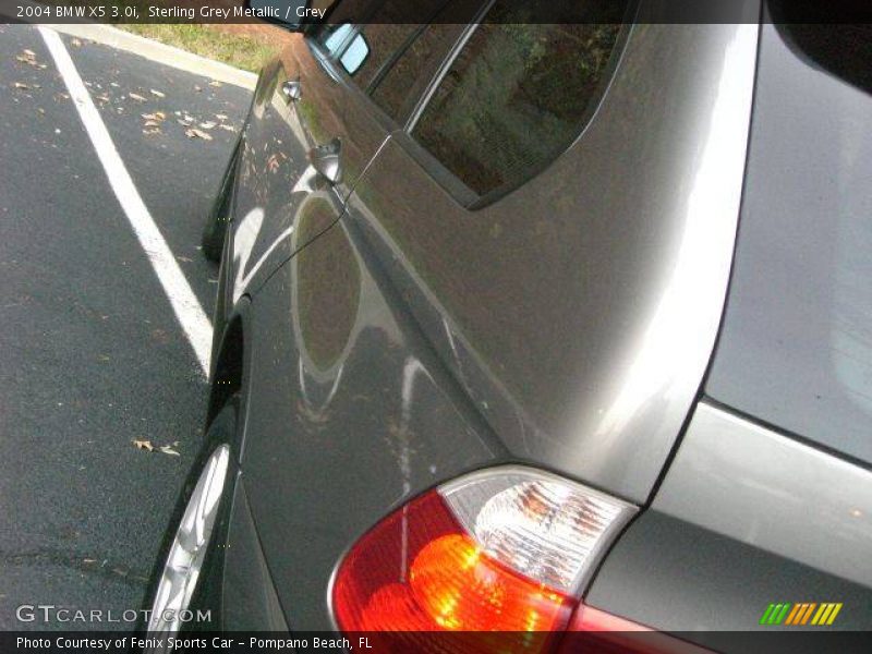 Sterling Grey Metallic / Grey 2004 BMW X5 3.0i