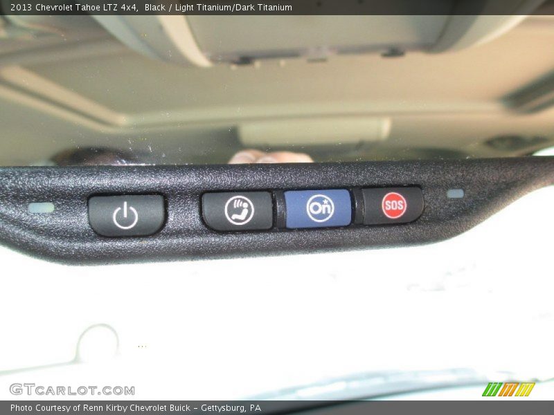 Black / Light Titanium/Dark Titanium 2013 Chevrolet Tahoe LTZ 4x4