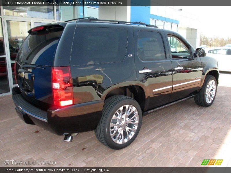 Black / Light Titanium/Dark Titanium 2013 Chevrolet Tahoe LTZ 4x4