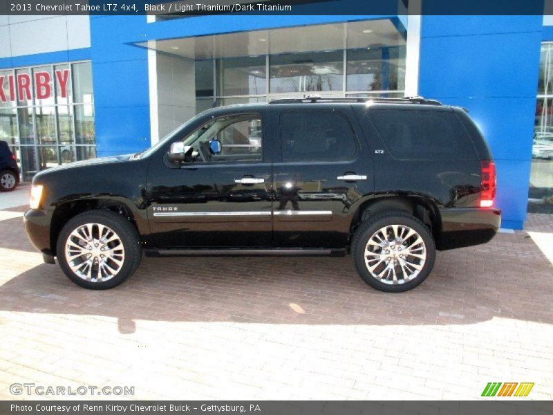 Black / Light Titanium/Dark Titanium 2013 Chevrolet Tahoe LTZ 4x4