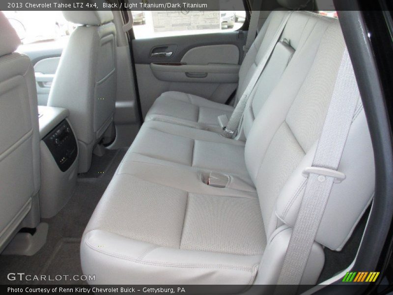 Rear Seat of 2013 Tahoe LTZ 4x4