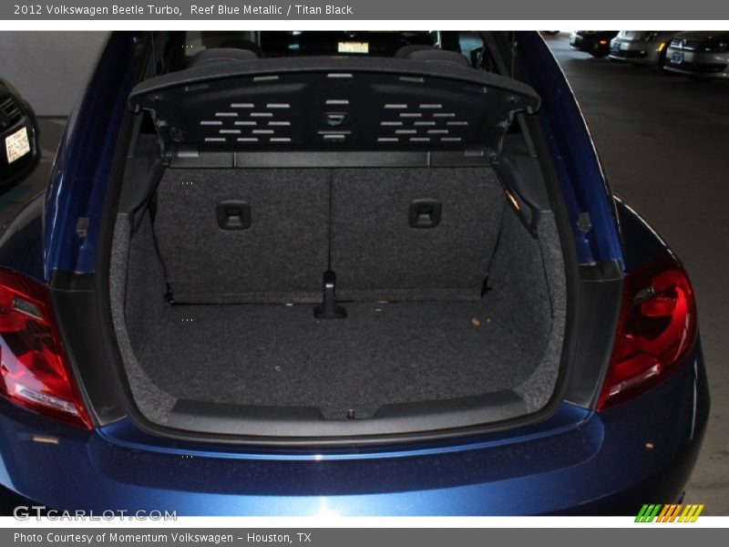 Reef Blue Metallic / Titan Black 2012 Volkswagen Beetle Turbo