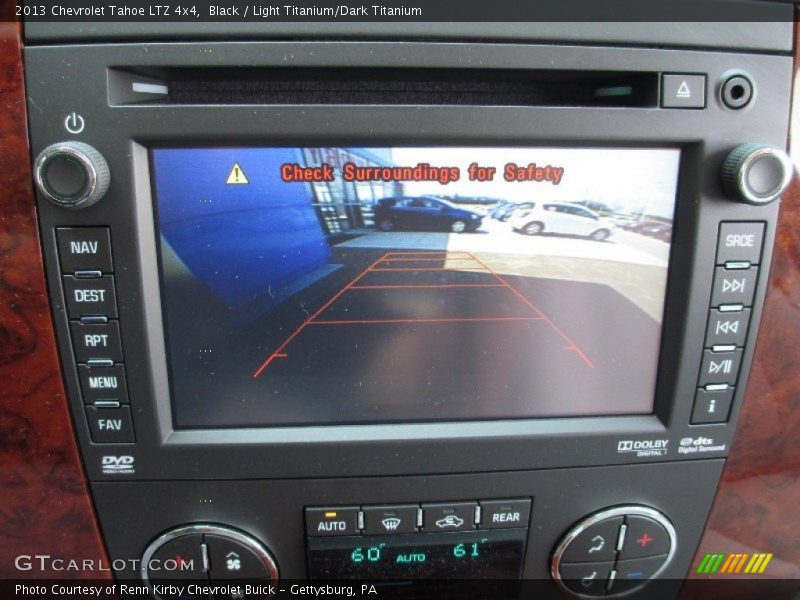 Black / Light Titanium/Dark Titanium 2013 Chevrolet Tahoe LTZ 4x4