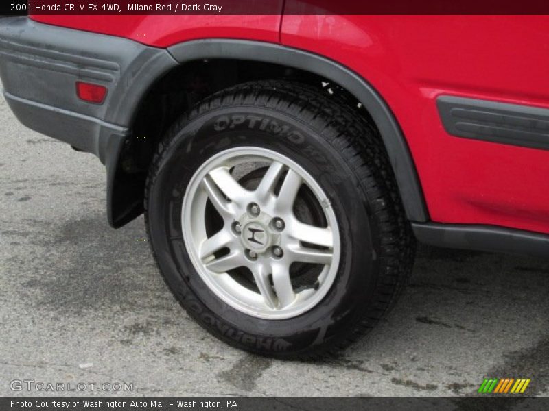 Milano Red / Dark Gray 2001 Honda CR-V EX 4WD